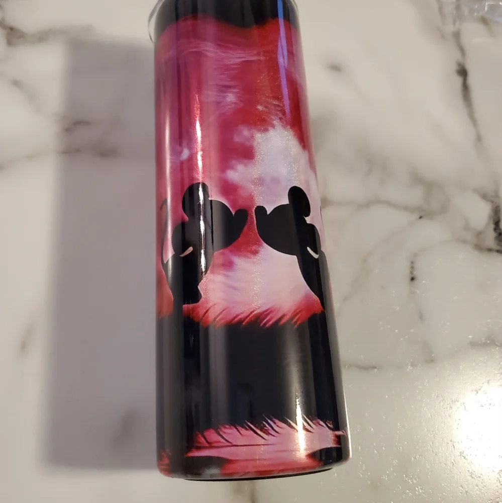 Mickey & Minnie Heart 20oz Tumbler 🎉sale